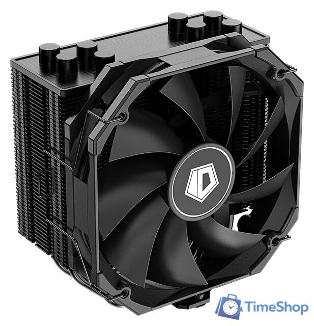 Кулер для процессора ID-Cooling SE-224-XTS Mini Black - Изображение №1 — Интернет-магазин Time-Shop