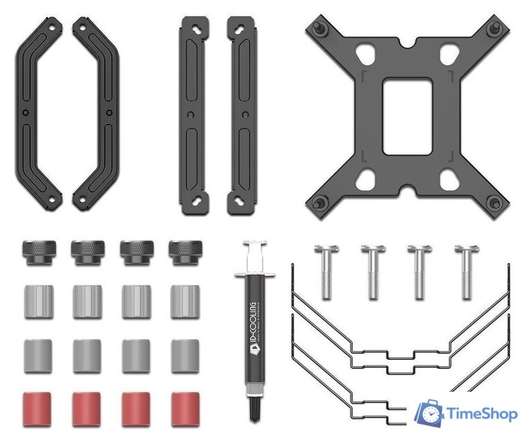 Кулер для процессора ID-Cooling SE-224-XTS Mini Black - Изображение №5 — Интернет-магазин Time-Shop
