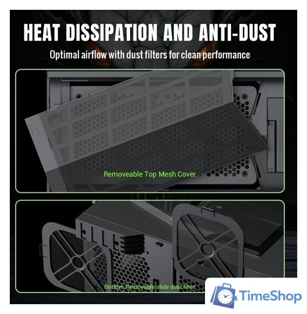 Корпус GameMax Dragon Knight 2 (черный) - Изображение №5 — Интернет-магазин Time-Shop