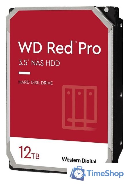 Жесткий диск WD Red Pro 12TB WD121KFBX - Изображение №1 — Интернет-магазин Time-Shop