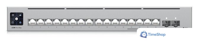 Управляемый коммутатор 3-го уровня Ubiquiti UniFi Switch Pro Max 16 - Изображение №2 — Интернет-магазин Time-Shop