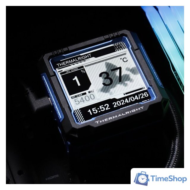 Система жидкостного охлаждения для процессора Thermalright Frozen Warframe Pro 360 (черный) - Изображение №8 — Интернет-магазин Time-Shop