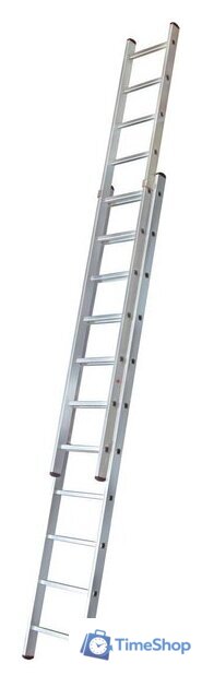 Лестница Новая высота NV 526 двухсекционная раздвижная 2x15 ступеней - Изображение №2 — Интернет-магазин Time-Shop