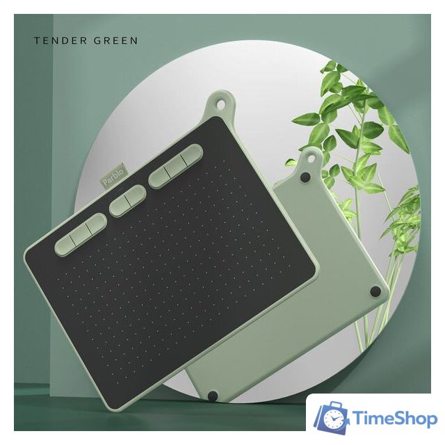 Графический планшет Parblo Ninos M (зеленый) - Изображение №7 — Интернет-магазин Time-Shop