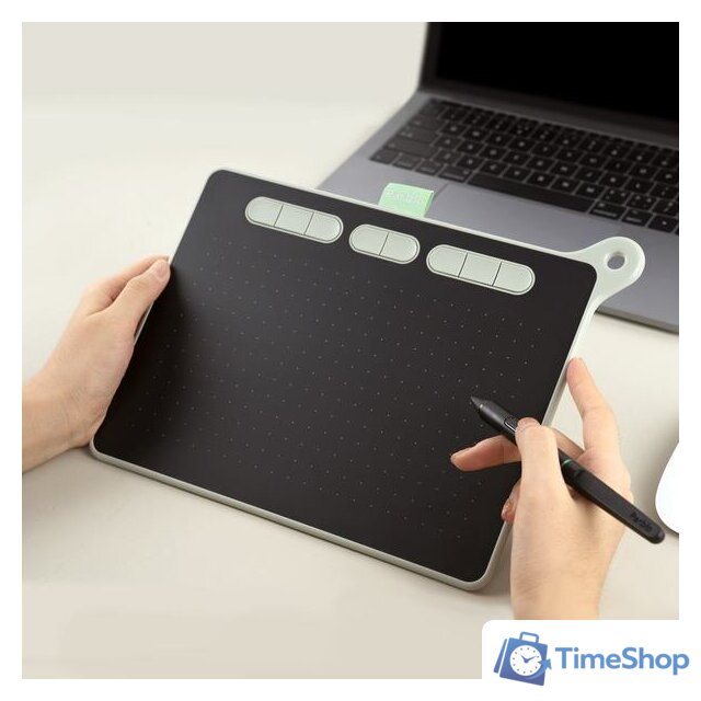 Графический планшет Parblo Ninos M (зеленый) - Изображение №9 — Интернет-магазин Time-Shop