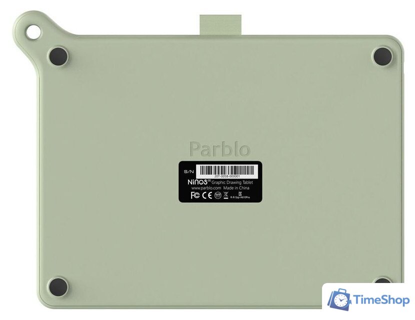 Графический планшет Parblo Ninos M (зеленый) - Изображение №3 — Интернет-магазин Time-Shop