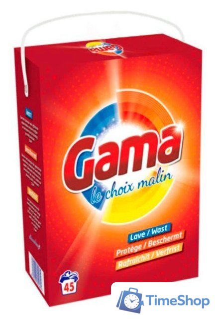 Стиральный порошок Gama Regular 2.925 кг - Изображение №1 — Интернет-магазин Time-Shop