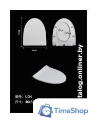 Сиденье для унитаза WeltWasser 004 GL-WT - Изображение №2 — Интернет-магазин Time-Shop