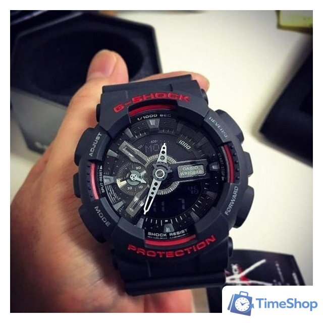 Наручные часы Casio GA-110HR-1A - Изображение №4 — Интернет-магазин Time-Shop