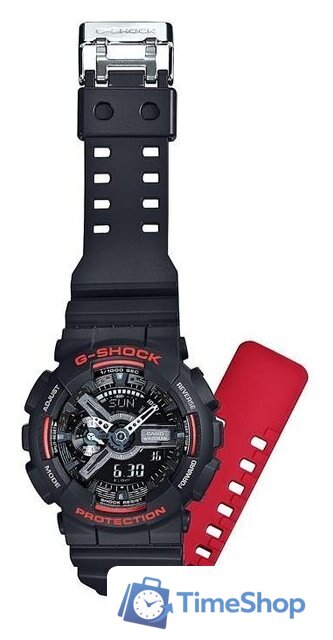 Наручные часы Casio GA-110HR-1A - Изображение №3 — Интернет-магазин Time-Shop
