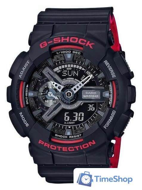 Наручные часы Casio GA-110HR-1A - Изображение №1 — Интернет-магазин Time-Shop