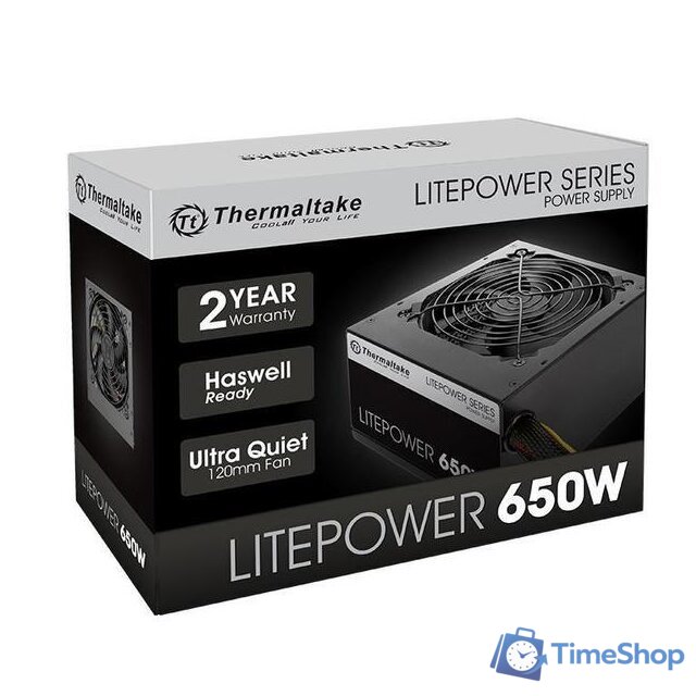 Блок питания Thermaltake Litepower 650W [LTP-0650P-2] - Изображение №7 — Интернет-магазин Time-Shop