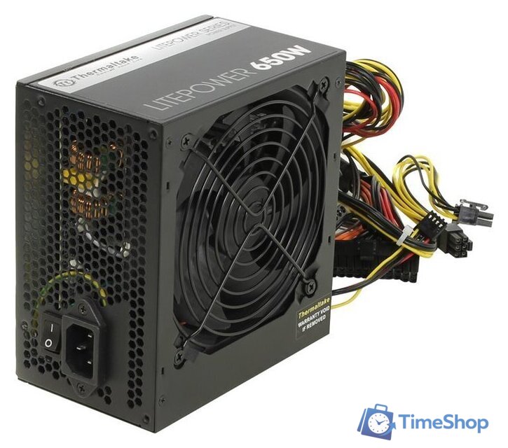 Блок питания Thermaltake Litepower 650W [LTP-0650P-2] - Изображение №2 — Интернет-магазин Time-Shop