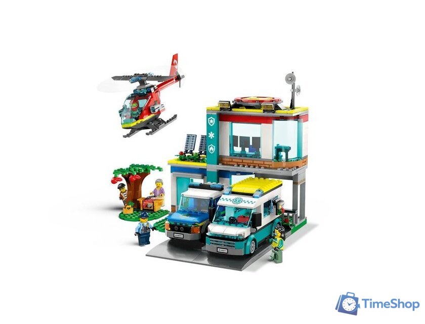 Конструктор LEGO City 60371 Штаб аварийных транспортных средств - Изображение №7 — Интернет-магазин Time-Shop