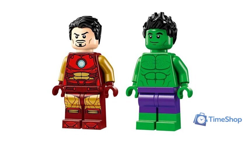 Конструктор LEGO Super Heroes Железный человек на мотоцикле и Халк 76287 - Изображение №6 — Интернет-магазин Time-Shop