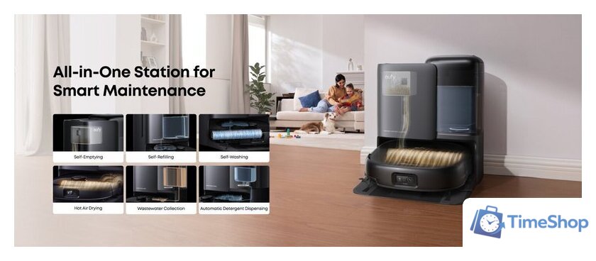 Робот-пылесос Eufy E25 - Изображение №6 — Интернет-магазин Time-Shop