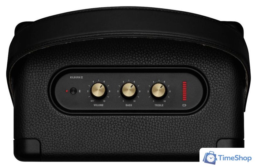 Беспроводная колонка Marshall Kilburn II (черный/латунь) - Изображение №5 — Интернет-магазин Time-Shop