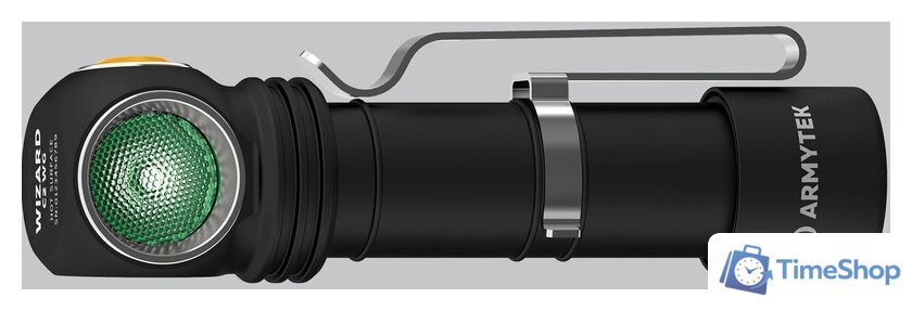 Фонарь Armytek Wizard C2 WG Magnet USB (теплый свет) - Изображение №1 — Интернет-магазин Time-Shop