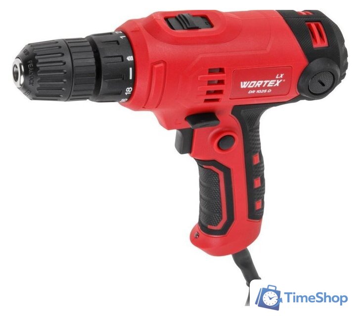 Дрель-шуруповерт Wortex LX DR 1025 D 1335878 - Изображение №1 — Интернет-магазин Time-Shop