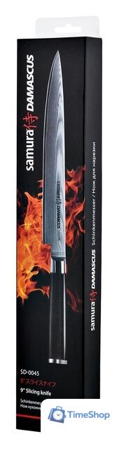 Кухонный нож Samura Damascus SD-0045 - Изображение №7 — Интернет-магазин Time-Shop