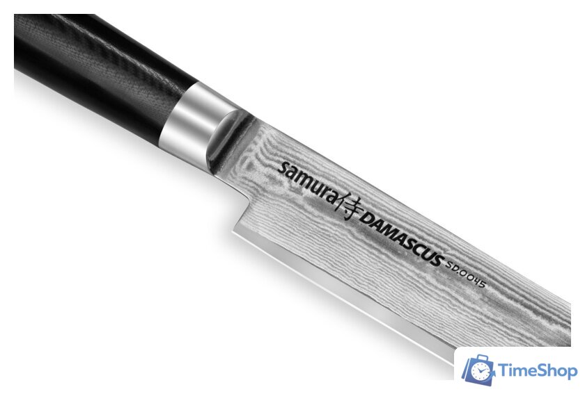 Кухонный нож Samura Damascus SD-0045 - Изображение №3 — Интернет-магазин Time-Shop