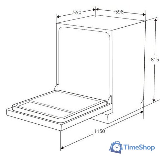 Встраиваемая посудомоечная машина KUPPERSBERG GLM 6075 - Изображение №10 — Интернет-магазин Time-Shop