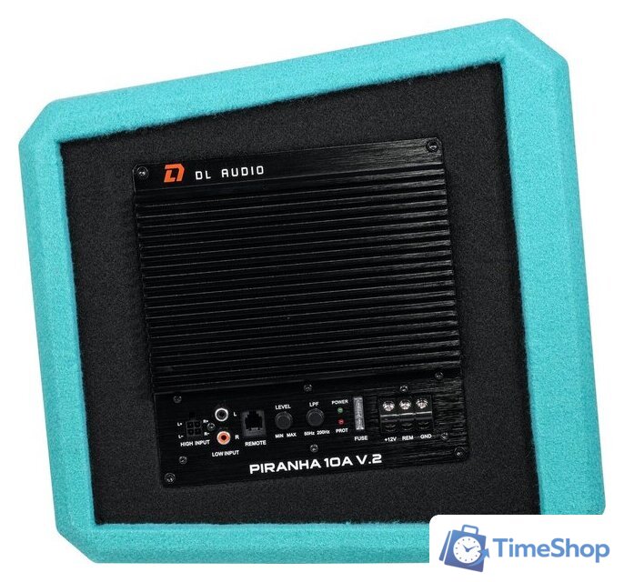 Корпусной активный сабвуфер DL Audio Piranha 10A V2 - Изображение №4 — Интернет-магазин Time-Shop