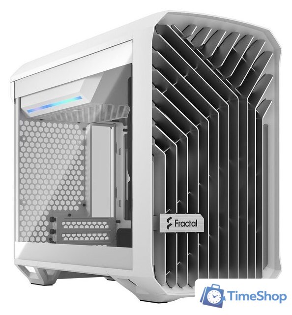 Корпус Fractal Design Torrent Nano White TG Clear Tint FD-C-TOR1N-03 - Изображение №1 — Интернет-магазин Time-Shop