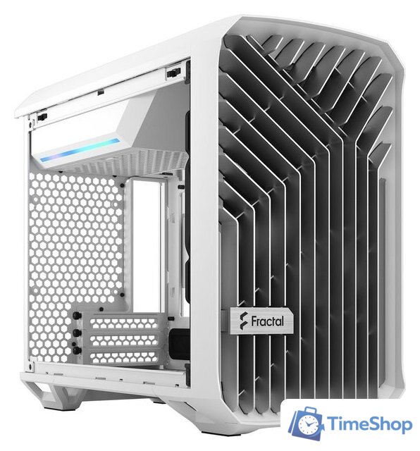 Корпус Fractal Design Torrent Nano White TG Clear Tint FD-C-TOR1N-03 - Изображение №5 — Интернет-магазин Time-Shop