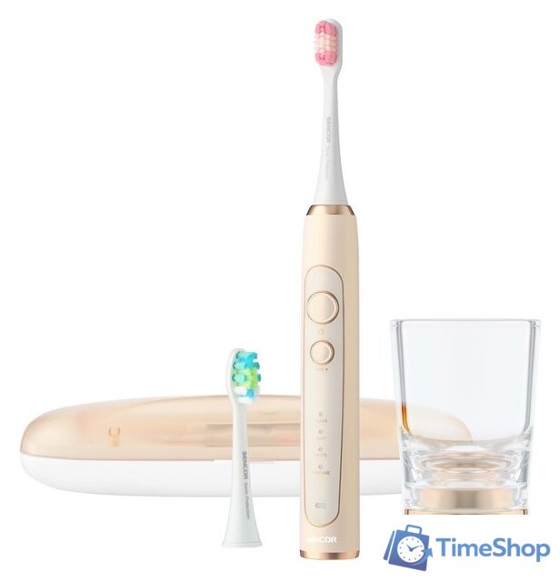 Электрическая зубная щетка Sencor SOC 4211GD - Изображение №1 — Интернет-магазин Time-Shop