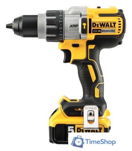 Ударная дрель-шуруповерт DeWalt DCD996P2 (с 2-мя АКБ 5 Ah) - Изображение №1 — Интернет-магазин Time-Shop