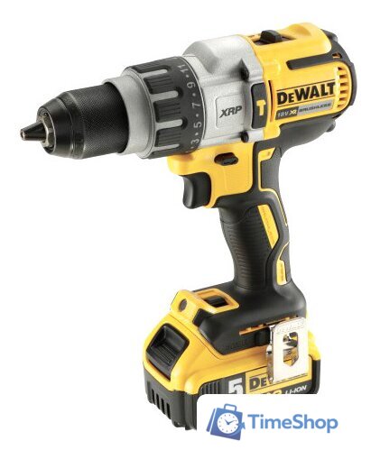 Ударная дрель-шуруповерт DeWalt DCD996P2 (с 2-мя АКБ 5 Ah) - Изображение №3 — Интернет-магазин Time-Shop