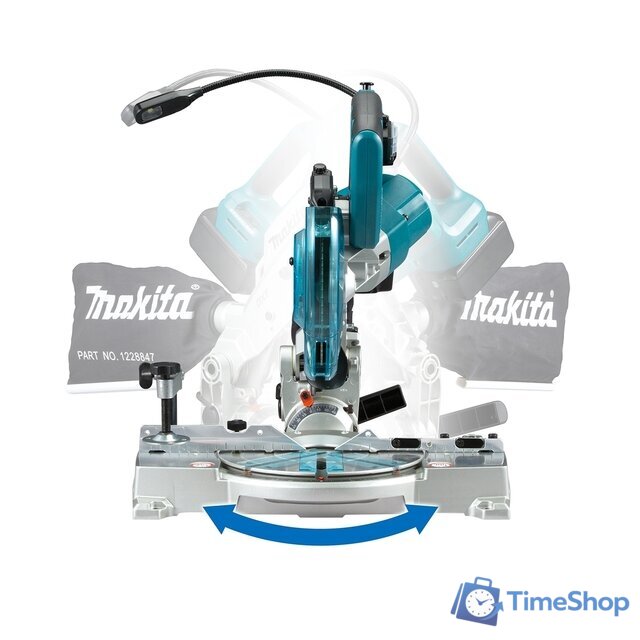 Торцовочная пила Makita DLS600Z (без АКБ) - Изображение №3 — Интернет-магазин Time-Shop