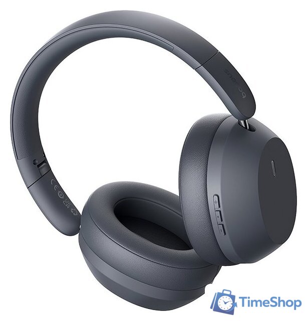 Наушники Baseus Bass 35 Max (серый) - Изображение №5 — Интернет-магазин Time-Shop