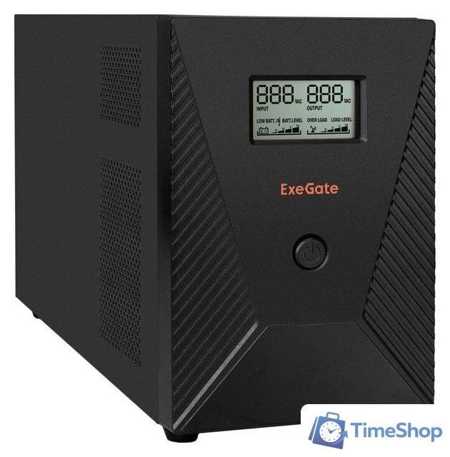 Источник бесперебойного питания ExeGate SpecialPro Smart LLB-3000.LCD.AVR.4SH.RJ.USB EP287660RUS - Изображение №1 — Интернет-магазин Time-Shop