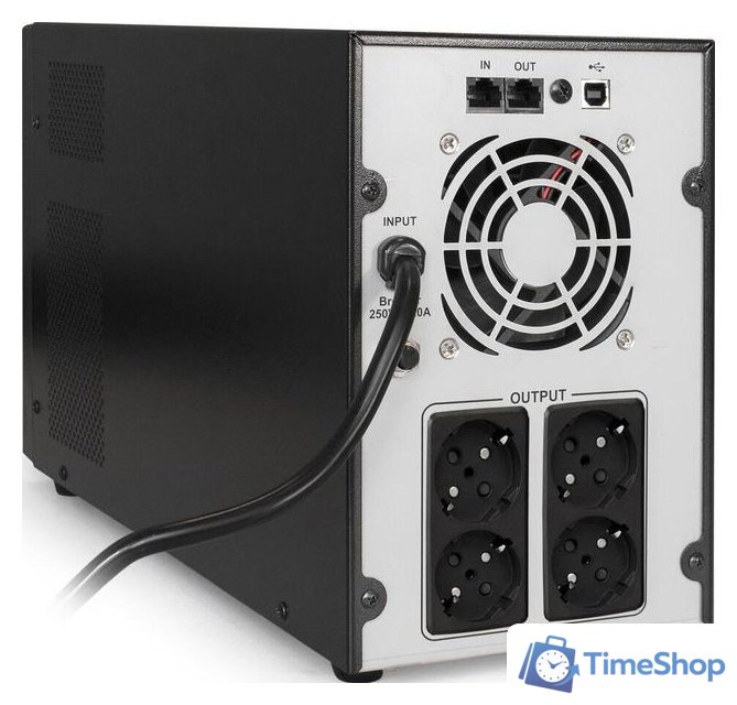 Источник бесперебойного питания ExeGate SpecialPro Smart LLB-3000.LCD.AVR.4SH.RJ.USB EP287660RUS - Изображение №2 — Интернет-магазин Time-Shop