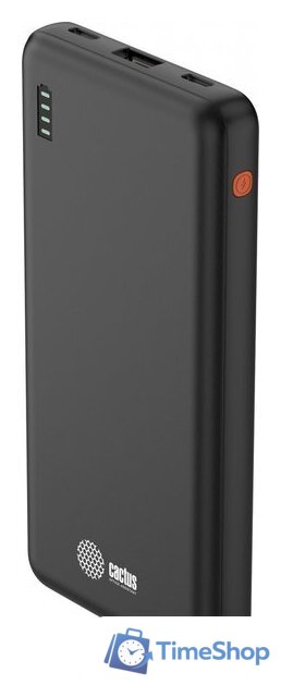 Внешний аккумулятор CACTUS CS-PBFSAA-10000 10000mAh (черный) - Изображение №1 — Интернет-магазин Time-Shop