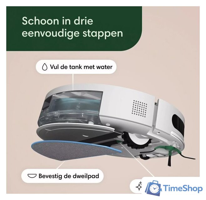 Робот-пылесос iRobot Roomba Combo Essential (белый) - Изображение №8 — Интернет-магазин Time-Shop