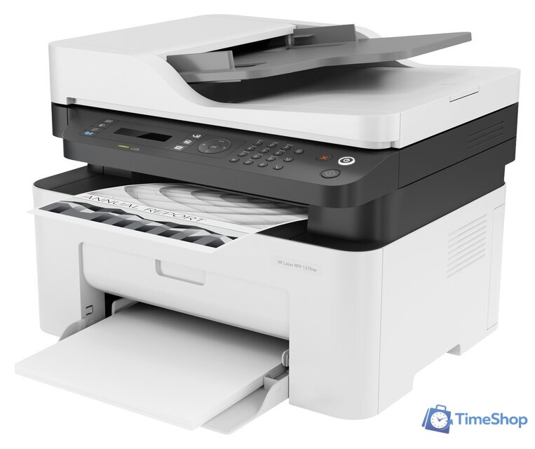 МФУ HP Laser 137fnw - Изображение №3 — Интернет-магазин Time-Shop