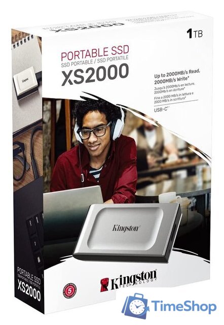 Внешний накопитель Kingston XS2000 2TB SXS2000/2000G - Изображение №5 — Интернет-магазин Time-Shop