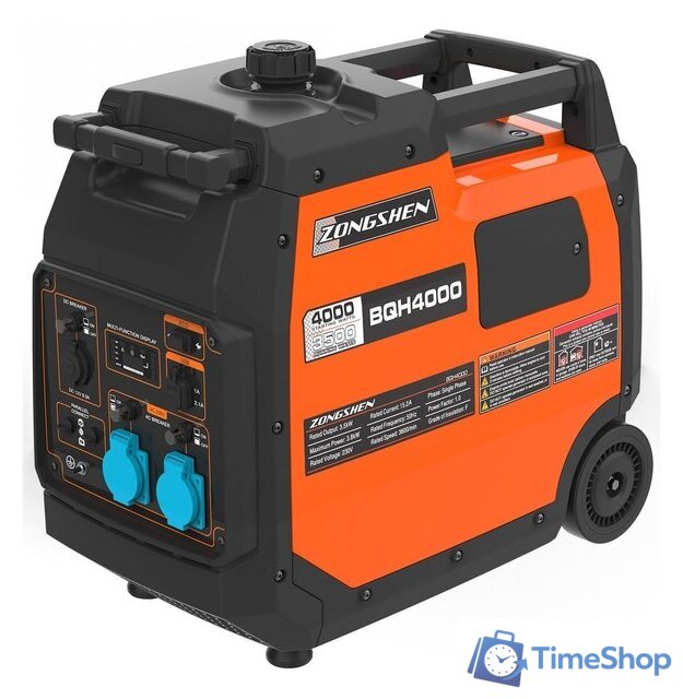Бензиновый генератор Zongshen BQH 4000 E - Изображение №2 — Интернет-магазин Time-Shop
