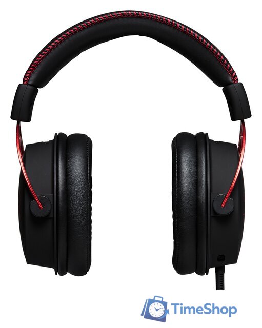 Наушники HyperX Cloud Alpha (черный/красный) - Изображение №2 — Интернет-магазин Time-Shop