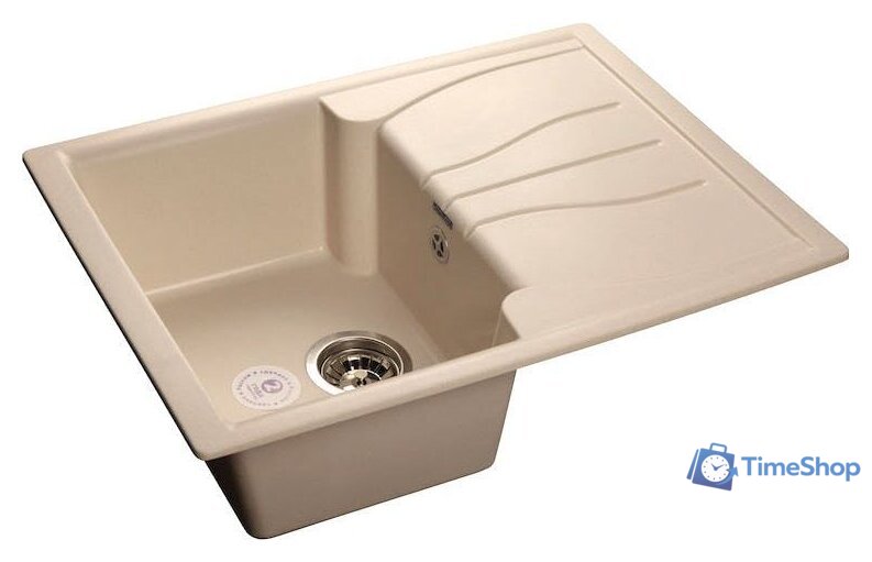 Кухонная мойка GranFest Standart GF-S680L (белый) - Изображение №1 — Интернет-магазин Time-Shop