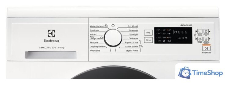 Стиральная машина Electrolux TimeCare 500 EW2T528SP - Изображение №2 — Интернет-магазин Time-Shop
