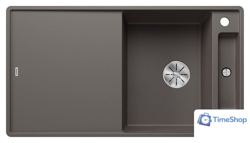Кухонная мойка Blanco Axia III 5 S-F 527225 (вулканический серый, деревянная доска) - Изображение №1 — Интернет-магазин Time-Shop
