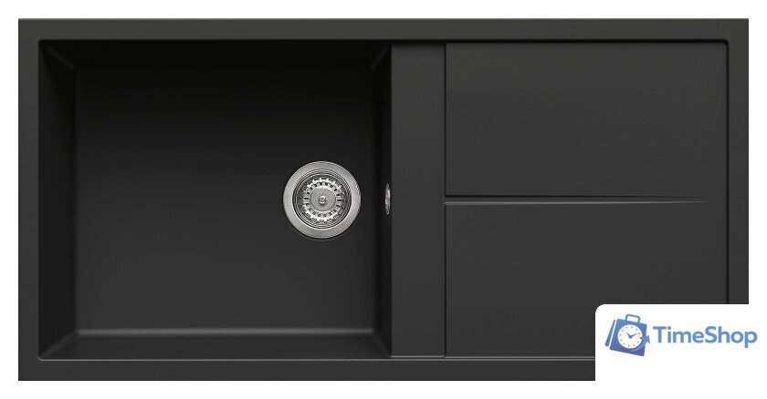 Кухонная мойка Elleci Unico 480 Nero G40 - Изображение №1 — Интернет-магазин Time-Shop