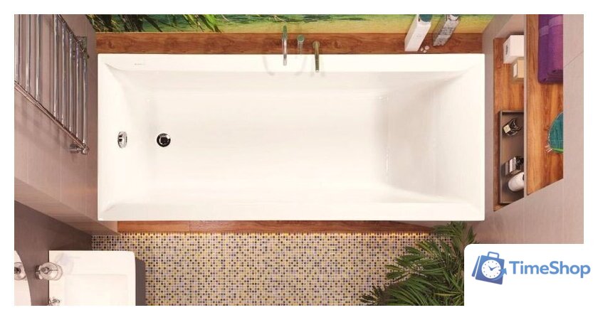 Ванна VagnerPlast Veronela 150x70 - Изображение №3 — Интернет-магазин Time-Shop