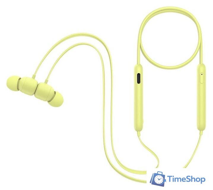 Наушники Beats Flex (желтый цитрус) - Изображение №3 — Интернет-магазин Time-Shop
