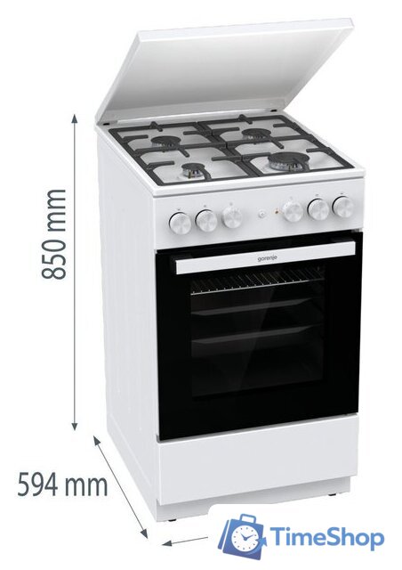 Кухонная плита Gorenje GK5A42WF-B - Изображение №28 — Интернет-магазин Time-Shop