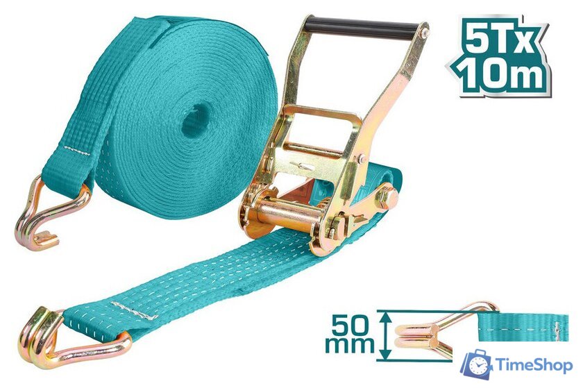 Ремень с храповым механизмом Total THTRS5101 - Изображение №1 — Интернет-магазин Time-Shop